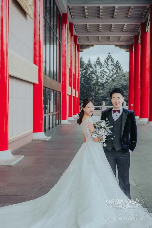 中式婚紗 中正紀念堂