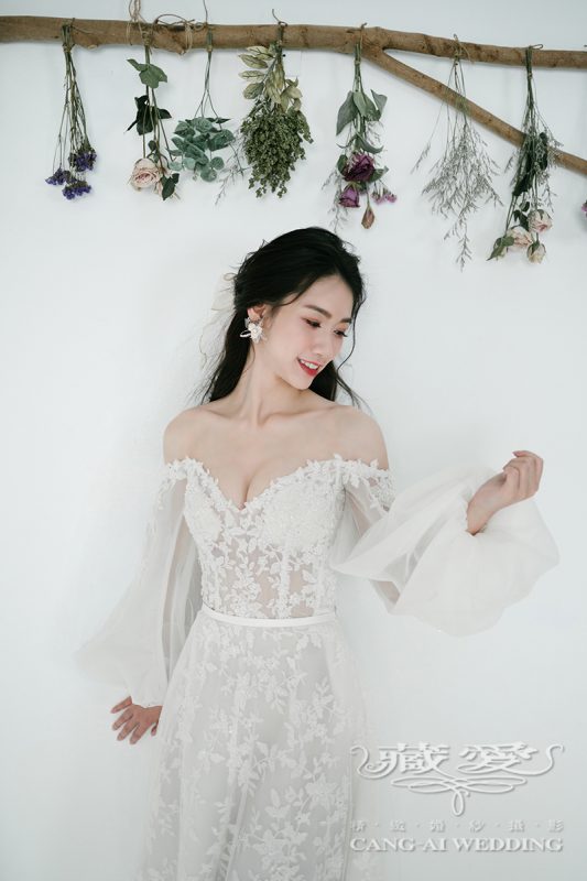 婚紗寫真髮型建議 獨特個人婚紗寫真 女性自信婚紗寫真