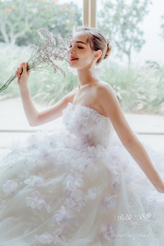 婚紗花語象徵 婚紗風格選擇 婚紗花卉搭配