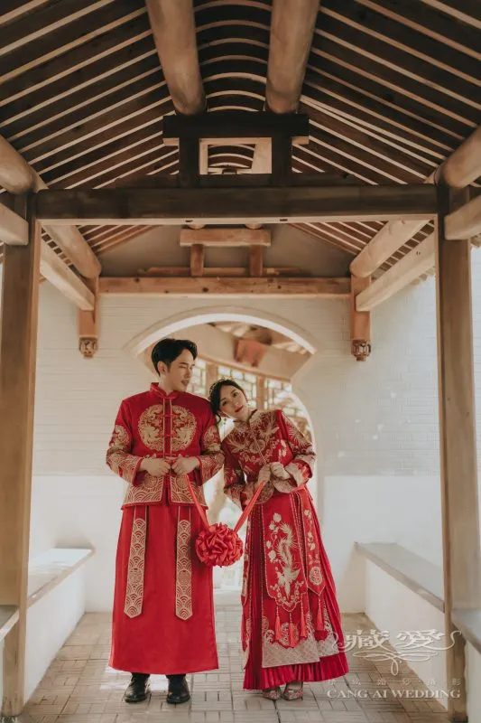 中式婚紗 至善園