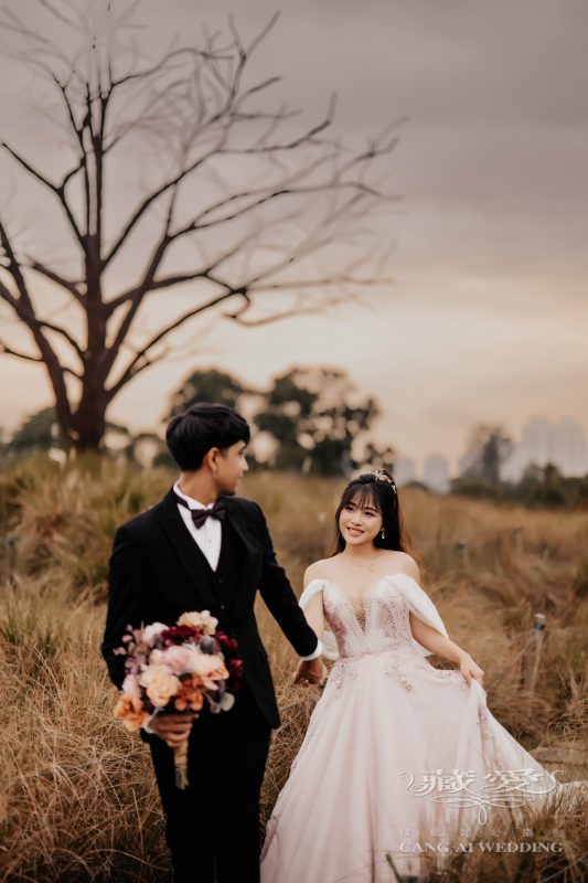 美式婚紗 大自然