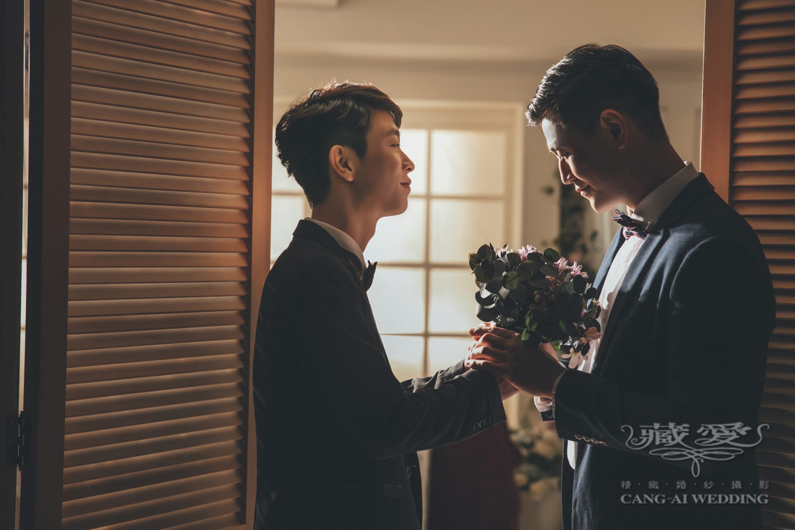 藏愛婚紗同婚照- 彩虹的驕傲  ー 同志婚紗/彩虹婚紗照  X 主題攝影特輯   