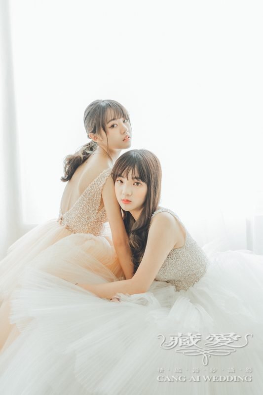 開學季的青春特寫 X 閨蜜婚紗照