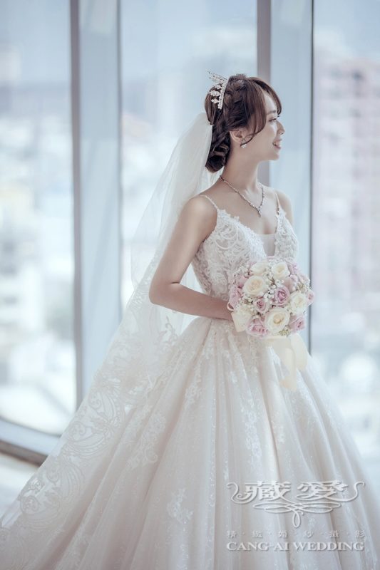 頭紗與髮型搭配 簡易婚禮髮型示範 復古婚禮髮型靈感