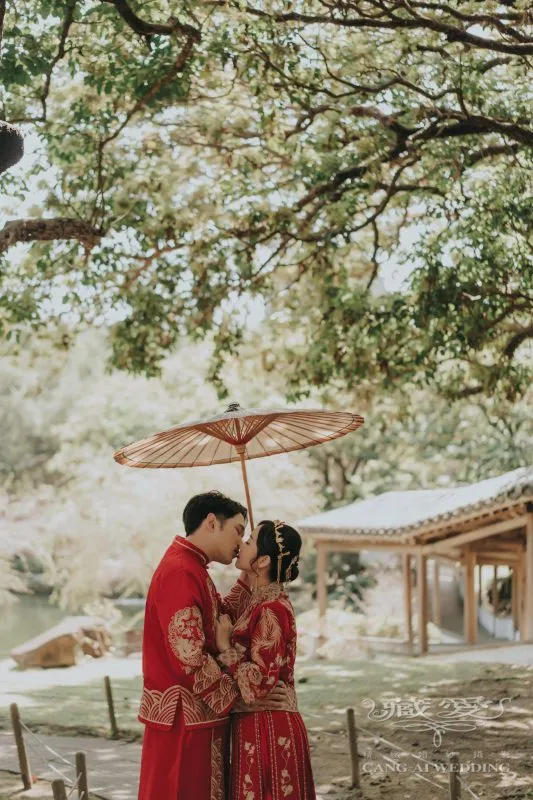 中式婚紗 至善園