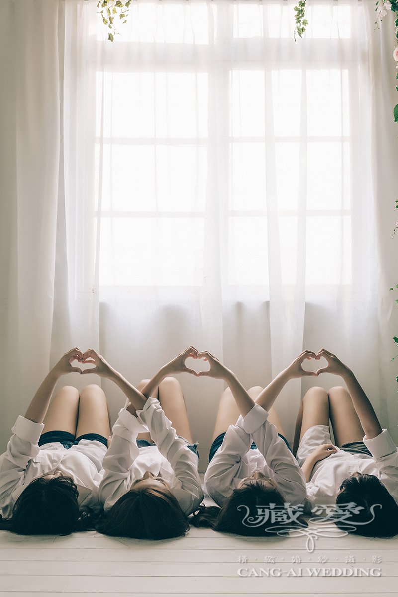 謝謝妳，出現在我的生命裡 X 閨蜜婚紗記事