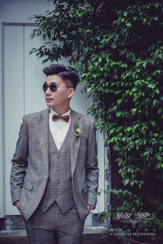 婚紗照男仕西服搭配推薦～六大西裝款式完美搭配攝影風格