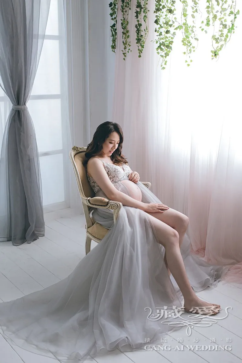 藏愛婚紗-一個人承載著兩個人的心跳與生命，溫柔且堅強著｜孕婦照｜孕婦寫真