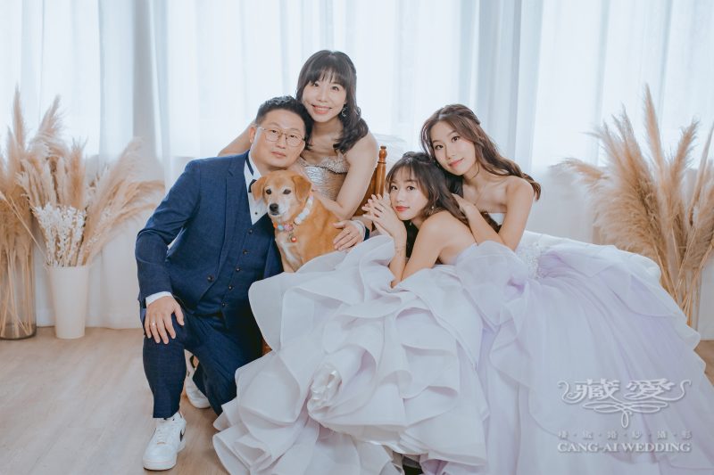 寵物全家福拍攝 與寵物拍全家福 完美全家福指南 