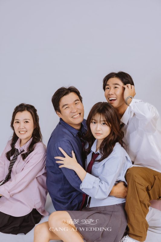 便服 主題 全家福 學院風 