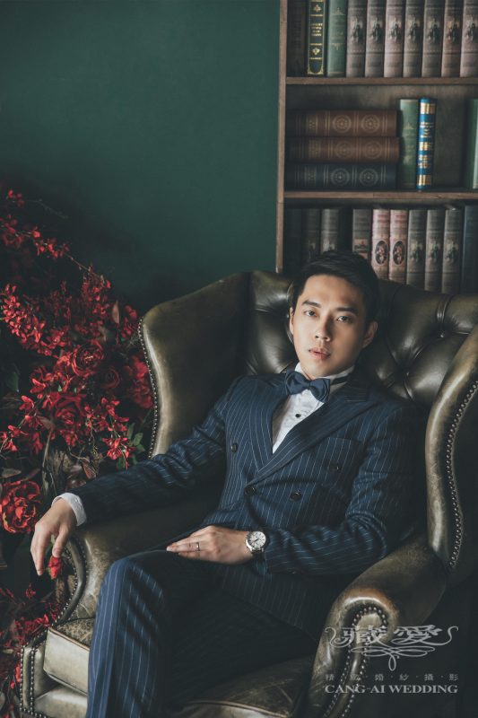 婚紗照男仕西服搭配推薦～六大西裝款式完美搭配攝影風格