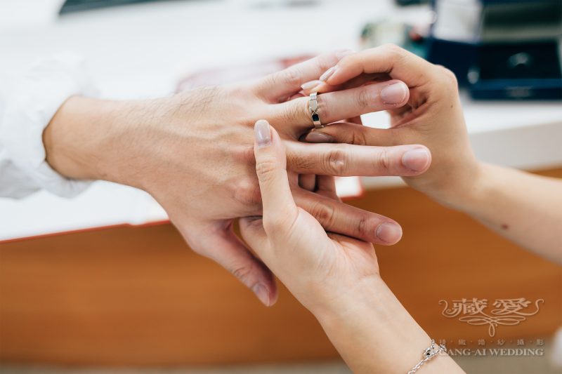 結婚登記 新人 戒指