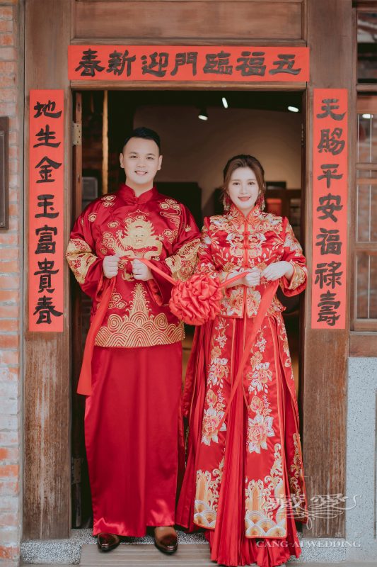 中式婚紗 剝皮寮